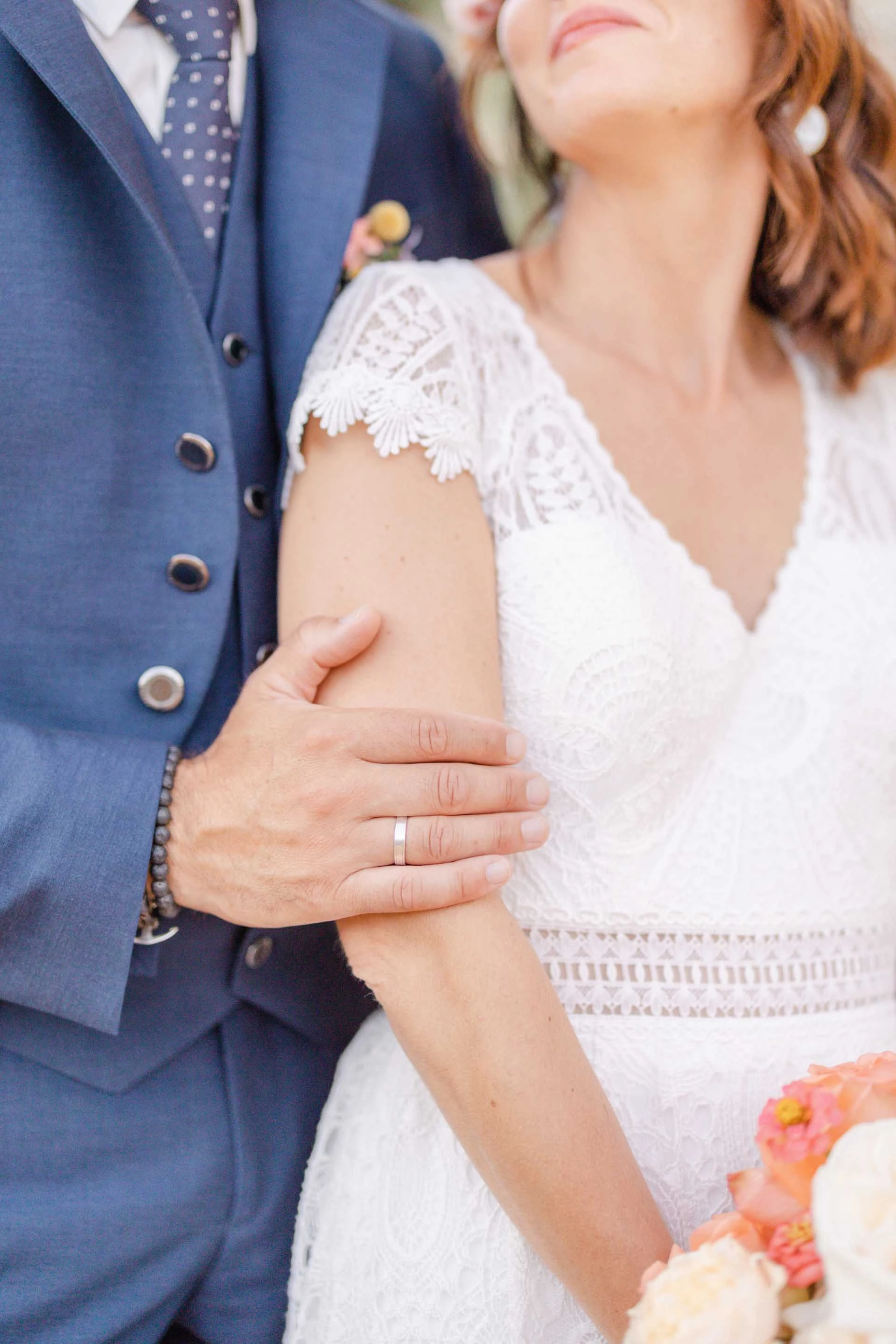 dentelle bonheur amour marron gris